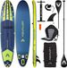 AQUALUST 12.0 iSUP Board Stand Up Paddle Surfboard set complet 365cm gonflable