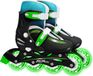 Stamp Inlineskates Stamp Skids Control met Lichtgevende Wielen Maat 30-33 Unisex Zwart/Groen