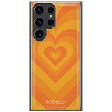ERT GROUP mobiel telefoonhoesje voor Samsung S23 ULTRA origineel en officieel erkend Babaco patroon Hearts 007