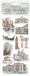 Stamperia - Venice City of Art Rub-On 4x8,5 Inch Monuments