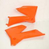 UFO Radiateurluchtgeleider Orange voor motor KTM 450 EXC Racing 2005-2007