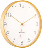 Karlsson Wandklok Joy - Geel - Ø40cm