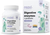 Osavi Spijsverteringsenzymen met LactoSpore® – 60 capsules – DigeZyme® & LactoSpore® – 7 enzymen waaronder lactase, papaïne & bromelaïne