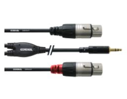 Cordial CFY 1.8 WFF - 1.8m - Zwart