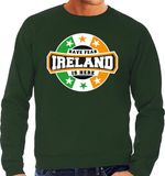 Bellatio Decorations Shoppartners Bv Have fear Ireland is here sweater met sterren Ierse vlag - groen - heren - Ierland supporter / Iers elftal fan trui / EK / WK / kleding XL