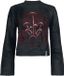 Killstar Withered Garden - Grave Bloom Sweater Sweatshirts zwart-lila