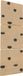 Klimwand, vierkant, 3 meter, hout - handgrepen zwart