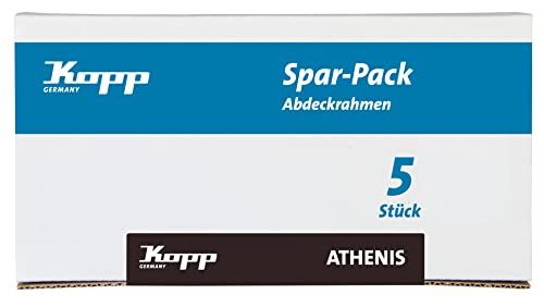 Kopp Profipack 2-voudig frame afdekframe, antraciet