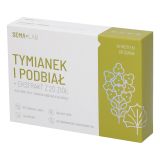 SEMA Lab Thymian und Huflattich + Extrakt aus 20 Kräutern, zuckerfrei, 24 Lutschtabletten
