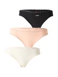 HUGO Slip beige / corail / noir