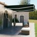 Maison Exclusive - Store électrique, dimensions 6 x 3,5 mètres, couleur anthracite, 100% polyester