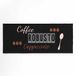 Douceur d'Intérieur Rechthoekig tapijt 50 x 120 cm cappuccino bedrukt