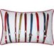 Coussin Rectangulaire À Motif Skis Vintage Blanc 40x60 cm