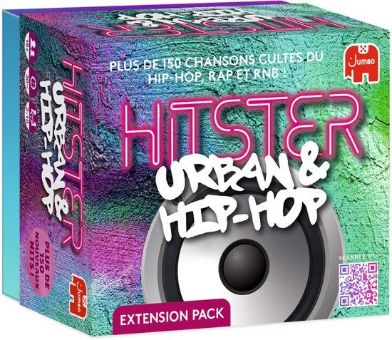 Hitster Jumbo Hitster Urban & Hip-Hop Franse editie Partyspel