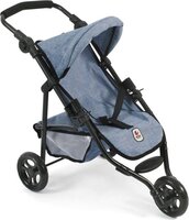 Bayer Chic 2000 Poppenwagen Jogger Lola - Blue Jeans - Buggy - 3+ jaar