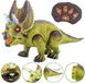 Woopie Op afstand bestuurbare Rc-dinosaurusrobot Triceratops