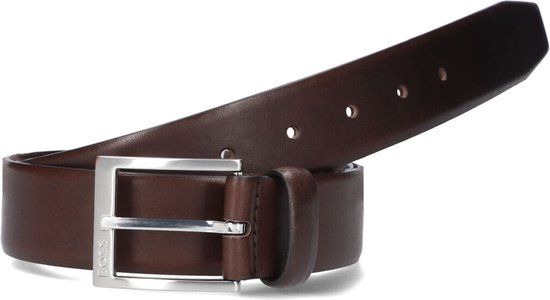 BOSS Erron 10199088 01 Riem - Bruin - Maat 85 - Heren