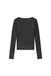 GUESS Shirt 'TEODORA' zwart / wit