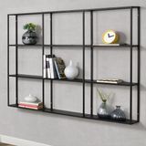 en.casa H.T. Trade Service GmbH & Co. KG Wandrek Jelsa 130x18x110 cm zwart