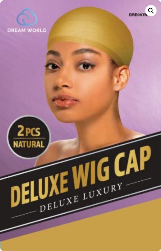 Dream Deluxe Wig Cap Beige/Natural - Unisex - Nylon