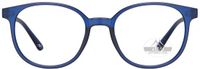 Montana Eyewear MRC2B leesbril met clip-on zonnebril +2.50 - Rond montuur - Blauw