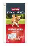 Animonda Grancarno Adult droogvoer voor honden, graanvrij gevogelte + rundvlees (1 x 4 kg)