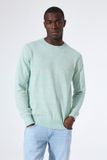 GARCIA Heren Effen Trui Groen Lange mouw
