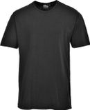Portwest Thermisch T-Shirt Korte Mouw B120 - Zwart - M