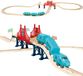 COLORBABY Speed&go Elektrische Trein - 43 Delen - Blauw