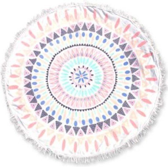 Unique Living Roundie Ibiza strandlaken 150 rond dessin 2