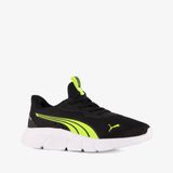 Puma Flexfocus Sliptech PS kinder sportschoenen zwart geel - Maat 28