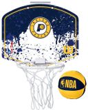 Wilson Team Mini Hoop NBA Pacers Set