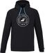 Babolat EXS Hood Sweat - Zwart/Wit - Maat L