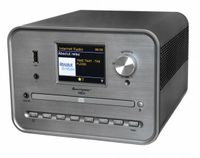 Soundmaster ICD1050SW - Stereo muziekcenter met internet/DAB+ radio, CD, USB, Bluetooth en APP-bediening