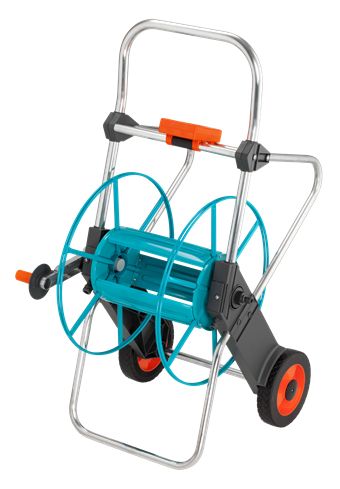 Gardena 2674-20 Slanghouder - 100 m - Staal - Zwart/Blauw/Oranje/Zilver