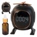 PINGYANG RONGRONG HANDICRAFT Haut-parleur Bluetooth Lampe aromathérapie LED Réveil Noir/Blanc