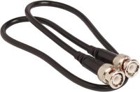 Shure UA802 coax-kabel RG-58/U 0,6 m BNC Zwart, Koper