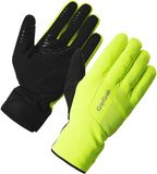 GripGrab RIDE 2 Waterproof Winter Fietshandschoenen met Padding Waterdichte Thermo Regen Fiets Handschoenen - Unisex - Geel Hi-Vis