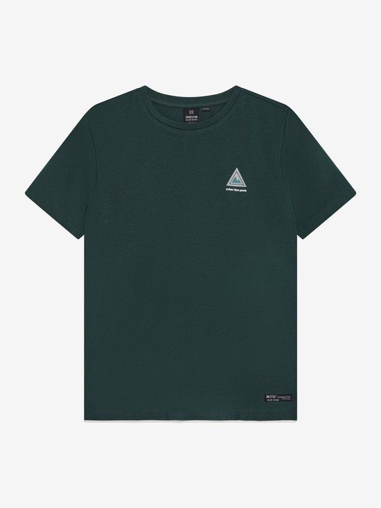 Indian Blue Jeans T-shirt Chest And Backprint Polo's & T-shirts Jongens - Polo shirt - Donkergroen - Maat 140
