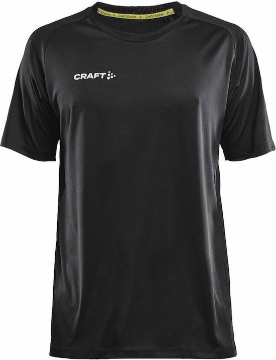 Craft Evolve T-Shirt Heren - Zwart - XS