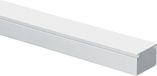 Allteq Kabelgoot - 1.5 meter - 4 x 6 cm - PVC - Wit