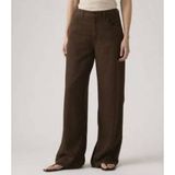 Levi's CINCH WIDE LEG wide leg jeans - donkerbruin