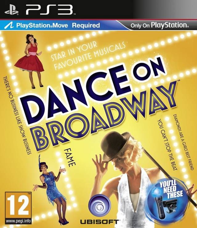 Ubisoft Dance On Broadway (Move Compatible) - PlayStation 3