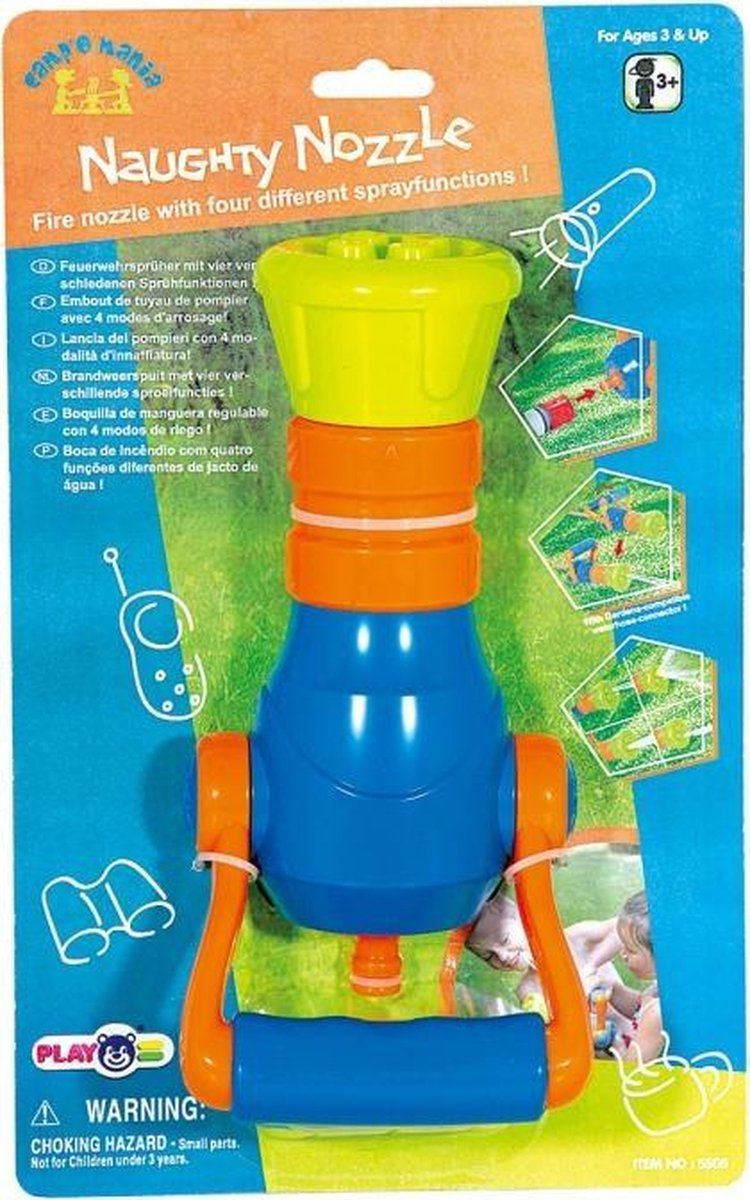 Playgo - Naughty Nozzle Brandweerspuit - 4892401055057