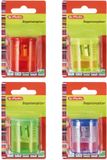 Herlitz 8680100 potloodslijper Verschillende kleuren