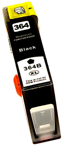 - 364 XL cartridge zwart met chip
