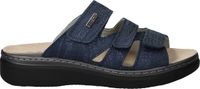 Rohde 5221 56 Pantoufles Cuir Bleu Femmes - Bleu - 42