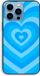 Case Company iPhone 13 Pro Max Case - Heart Blue - Biodegradable - Back Cover