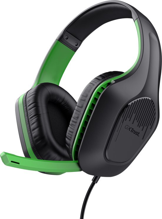 Trust GXT 415X Zirox - Bedrade Gaming Headset - Geschikt voor Xbox - Stereo - Groen