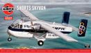 Airfix Kit de modèle d'avion - 04018V Short SC.7 Skyvan - Vintage Classics - Avion de transport britannique Plastique - 1:72 - Modélisme